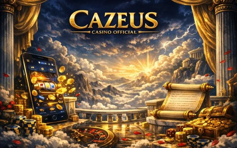 Cazeus Casino mobile app banner