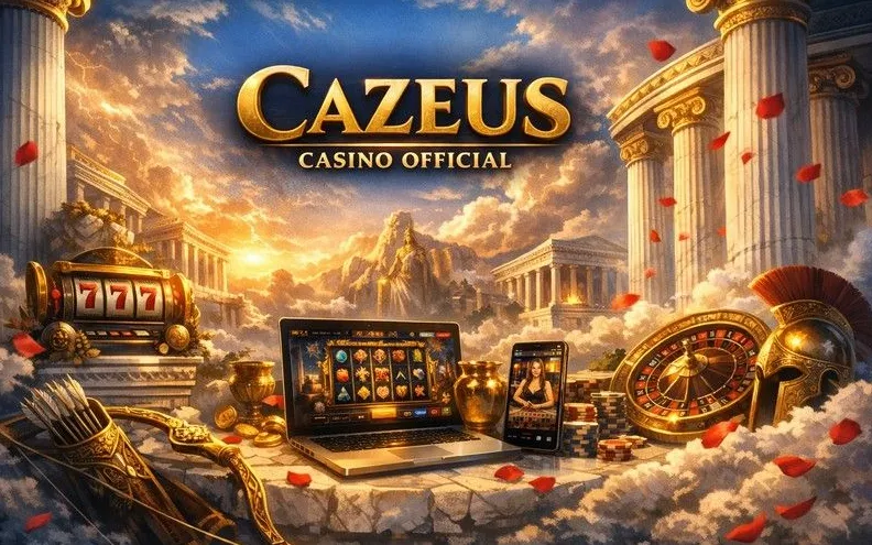 Cazeus Casino bonus page hero banner