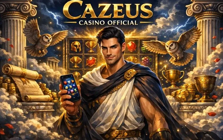 Cazeus Casino games catalog banner