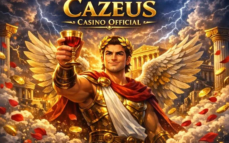 Cazeus Casino sign up page banner